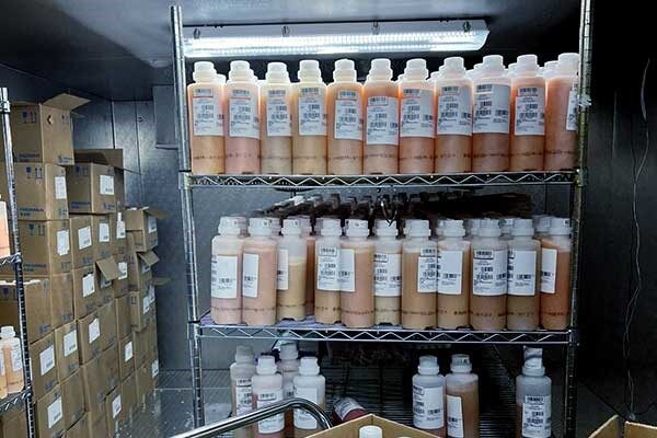 ISBT DIN Plasma Bottle Labels